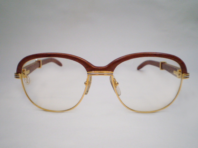 Cartier vintage wood online frames